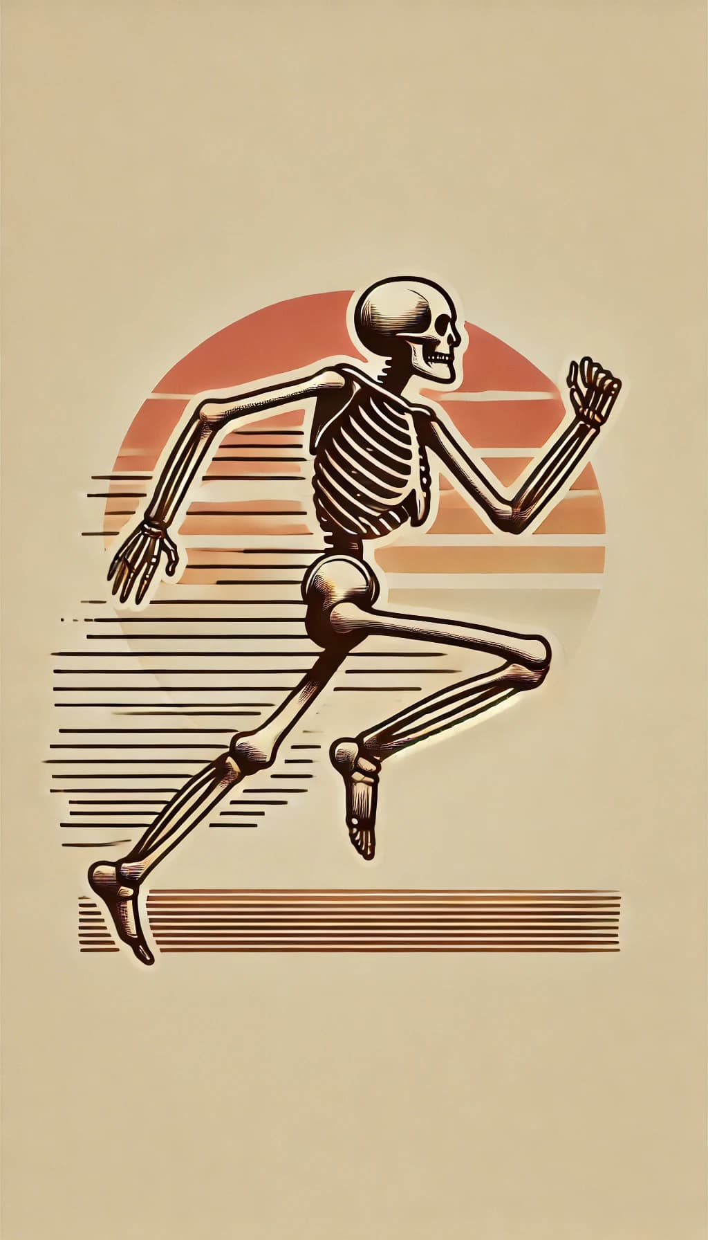 running calavera