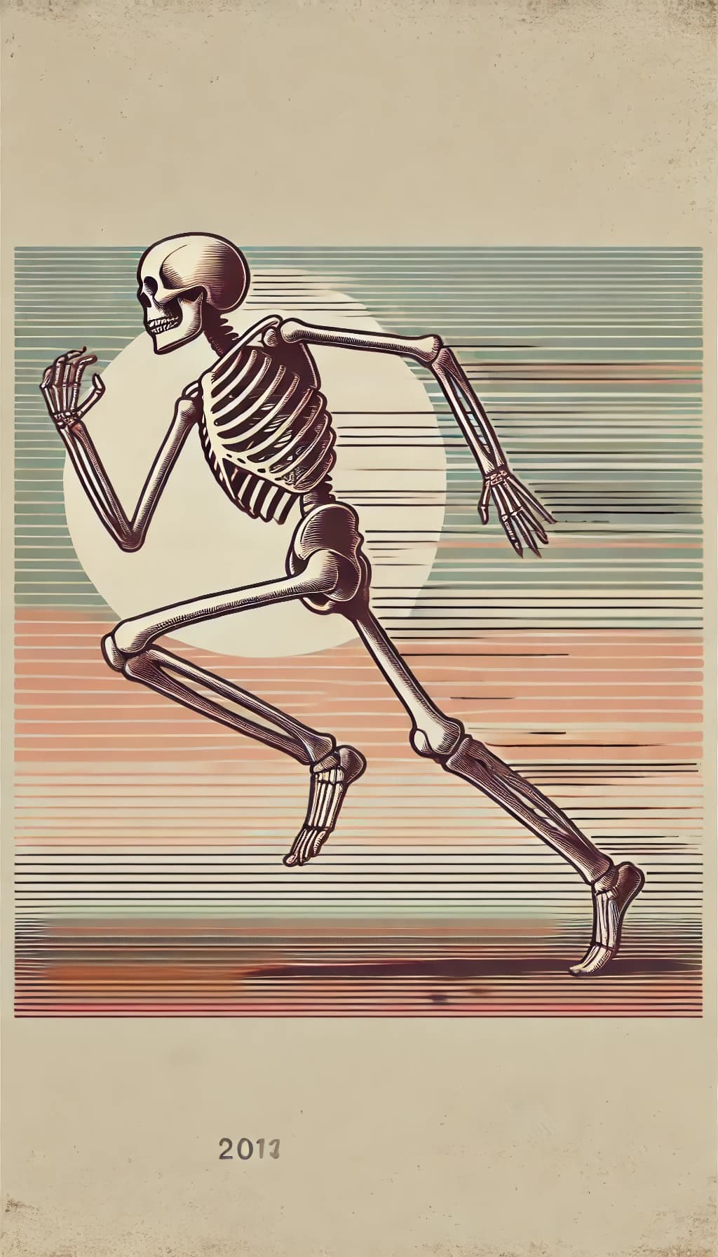 running calavera